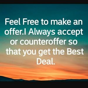 Feel Free to make an offer.